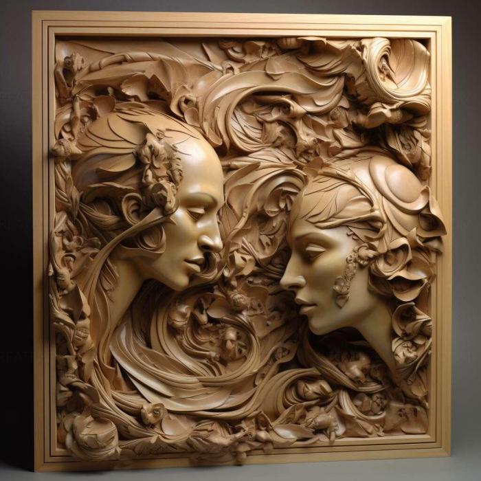 نموذج ثلاثي الأبعاد لآلة CNC 3D Art 